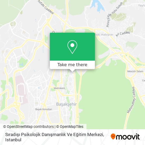 Sıradışı Psikolojik Danışmanlık Ve Eğitim Merkezi map