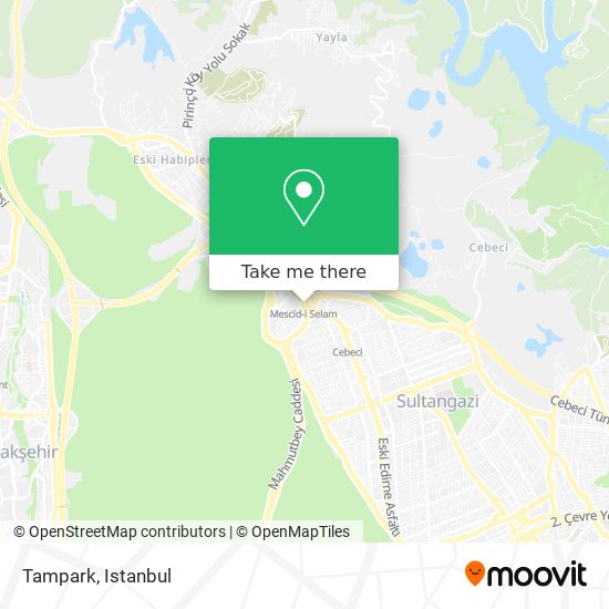 Tampark map