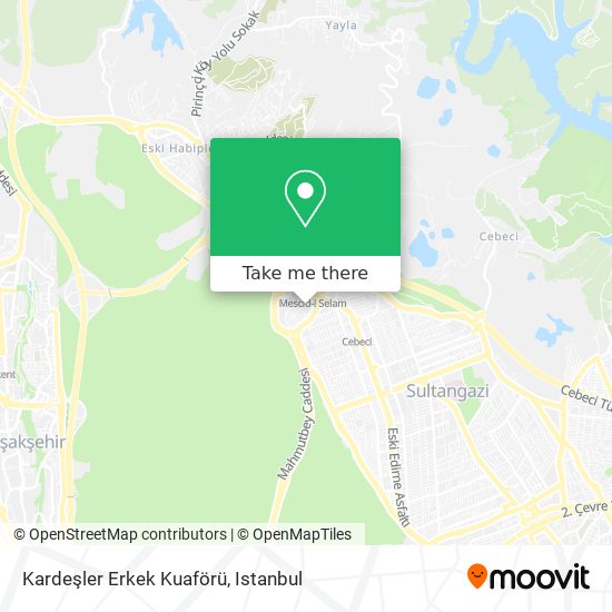 Kardeşler Erkek Kuaförü map
