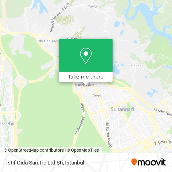 İstif Gıda San.Tic.Ltd.Şti map