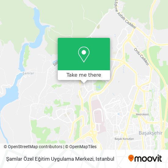 Şamlar Özel Eğitim Uygulama Merkezi map