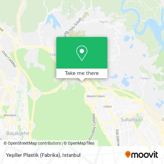 Yeşiller Plastik (Fabrika) map