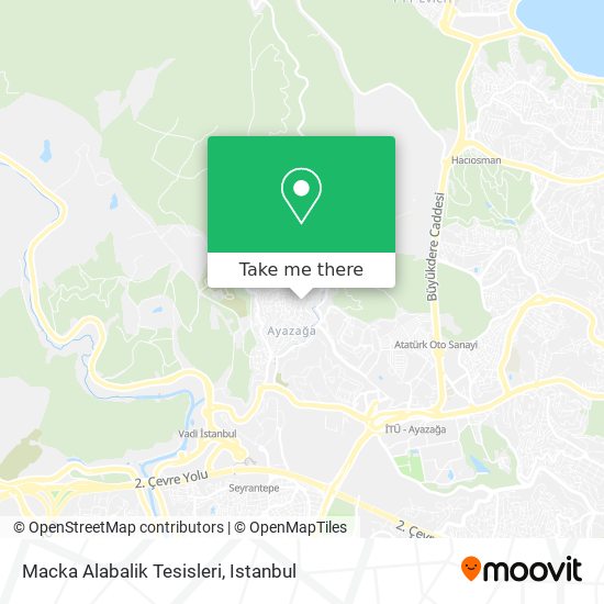 Macka Alabalik Tesisleri map