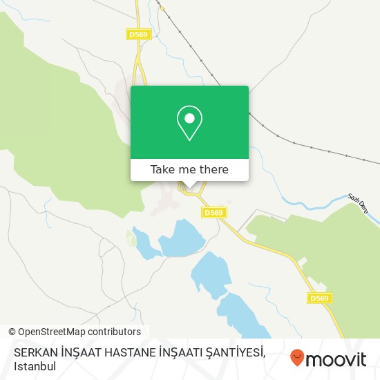 SERKAN İNŞAAT HASTANE İNŞAATI ŞANTİYESİ map