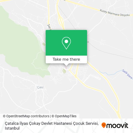 Çatalca İlyas Çokay Devlet Hastanesi Çocuk Servisi map
