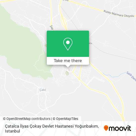 Çatalca İlyas Çokay Devlet Hastanesi Yoğunbakım map