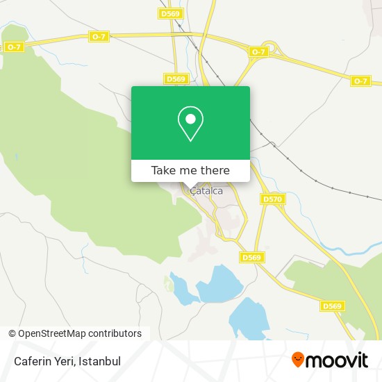 Caferin Yeri map