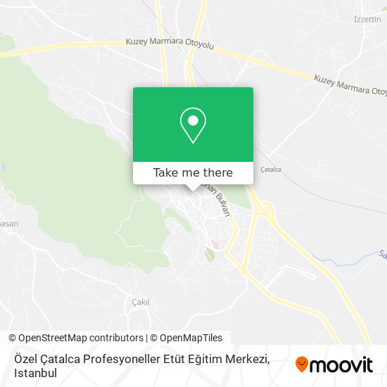 Özel Çatalca Profesyoneller Etüt Eğitim Merkezi map