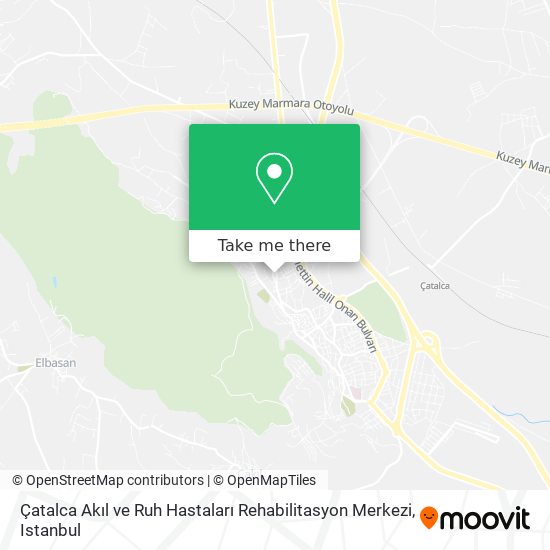 Çatalca Akıl ve Ruh Hastaları Rehabilitasyon Merkezi map