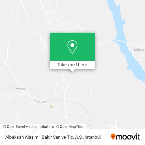 Albaksan Alaşımlı Bakır San.ve Tic. A.Ş. map