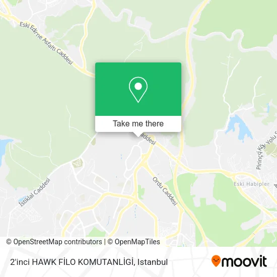 2'inci HAWK FİLO KOMUTANLİGİ map