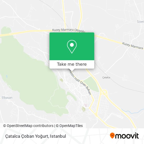 Çatalca Çoban Yoğurt map