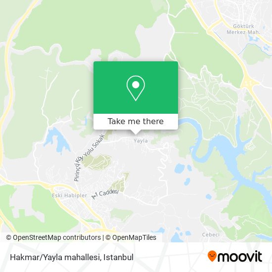 Hakmar/Yayla mahallesi map