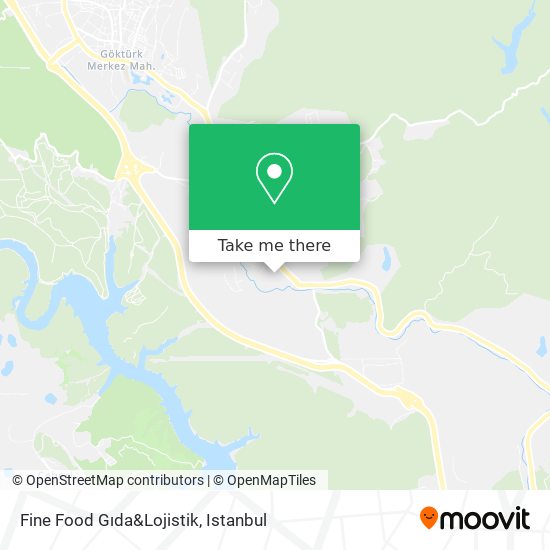 Fine Food Gıda&Lojistik map
