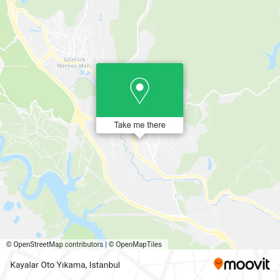 Kayalar Oto Yıkama map