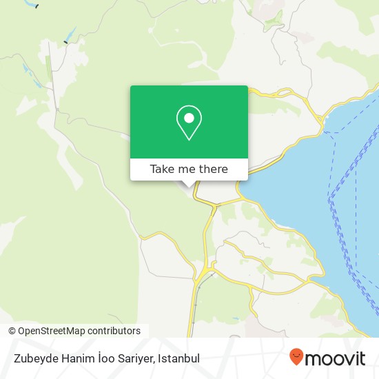 Zubeyde Hanim İoo Sariyer map