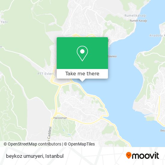 beykoz umuryeri map