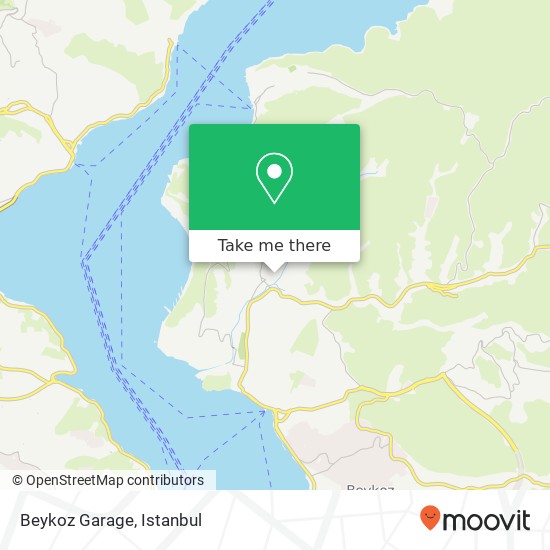 Beykoz Garage map