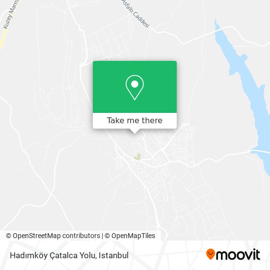 Hadımköy Çatalca Yolu map