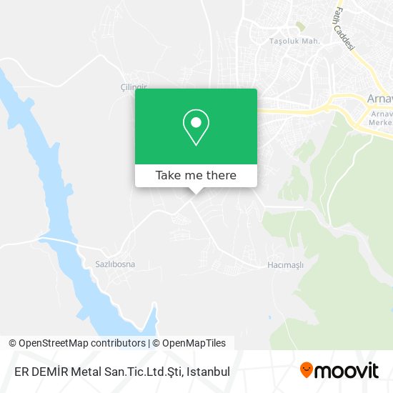 ER DEMİR Metal San.Tic.Ltd.Şti map