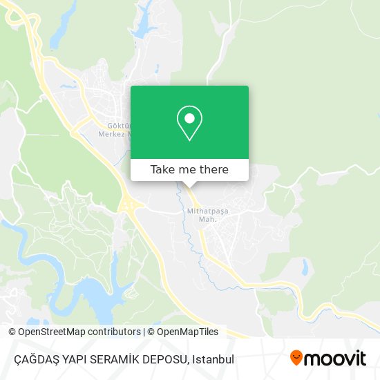 ÇAĞDAŞ YAPI SERAMİK DEPOSU map
