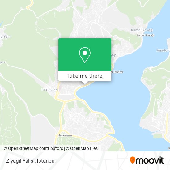 Ziyagil Yalısı map