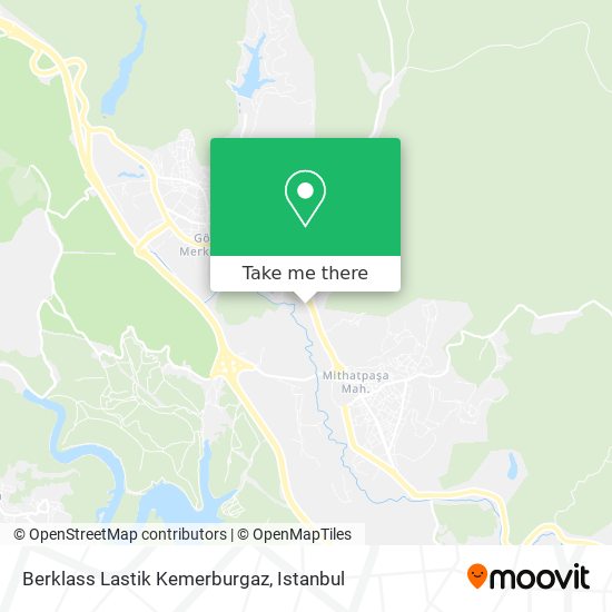 Berklass Lastik Kemerburgaz map