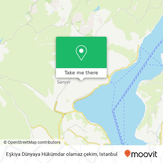 Eşkiya Dünyaya Hükümdar olamaz çekim map