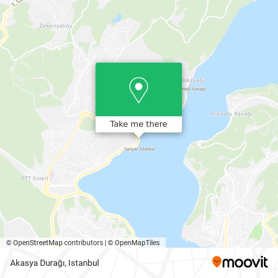How to get to Akasya Durağı in Sariyer by Bus, Cable Car or Metro?