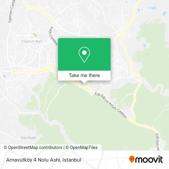 Arnavutköy 4 Nolu Ashi map