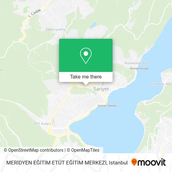 MERİDYEN EĞİTİM ETÜT EĞİTİM MERKEZİ map
