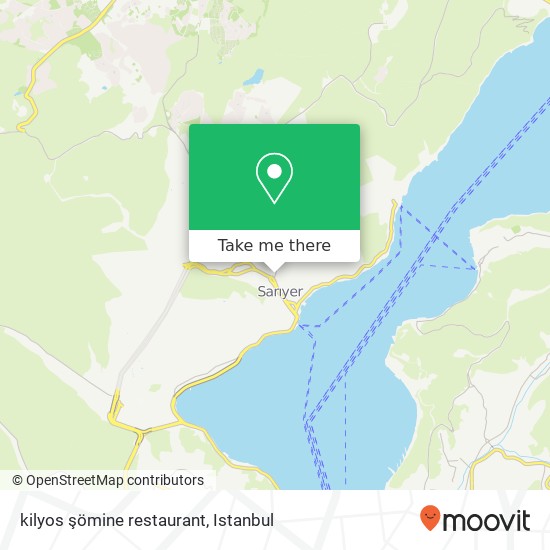 kilyos şömine restaurant map