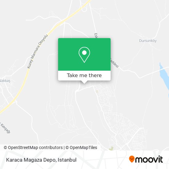 Karaca Magaza Depo map