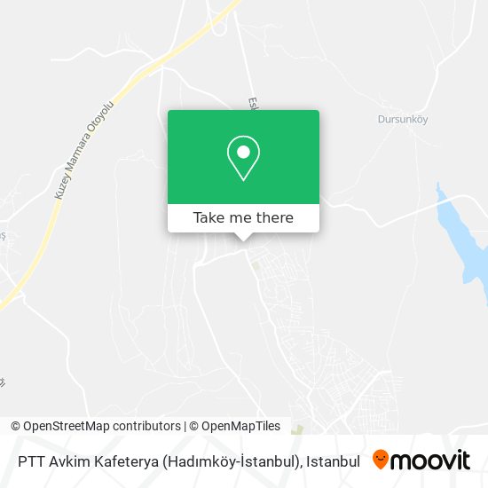PTT Avkim Kafeterya (Hadımköy-İstanbul) map