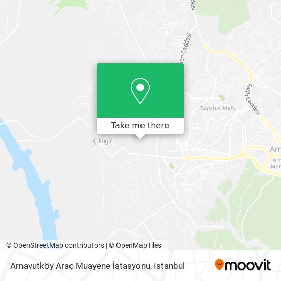 Arnavutköy Araç Muayene İstasyonu map