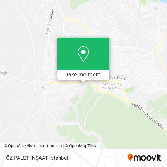 ÖZ PALET İNŞAAT map