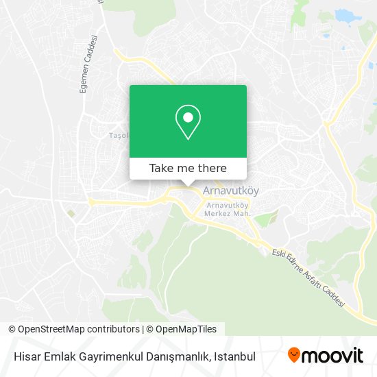 Hisar Emlak Gayrimenkul Danışmanlık map