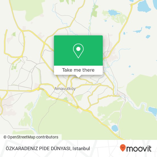 ÖZKARADENİZ PİDE DÜNYASI map