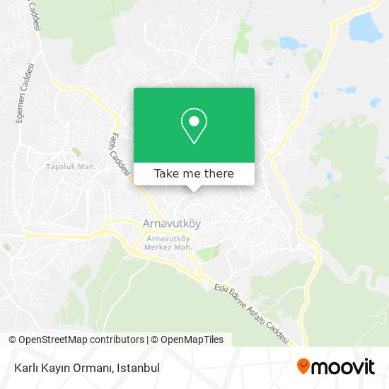 Karlı Kayın Ormanı map