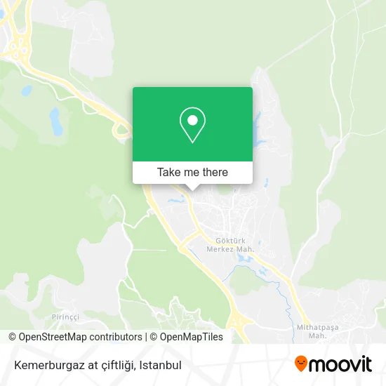 Kemerburgaz at çiftliği map