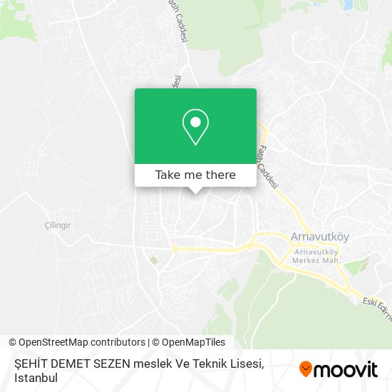 ŞEHİT DEMET SEZEN meslek Ve Teknik Lisesi map