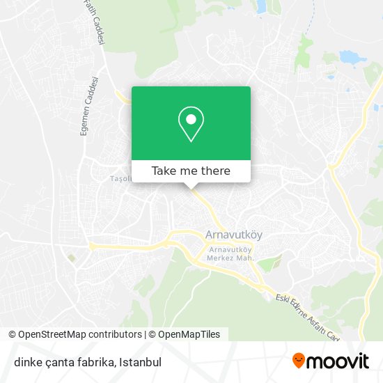 dinke çanta fabrika map