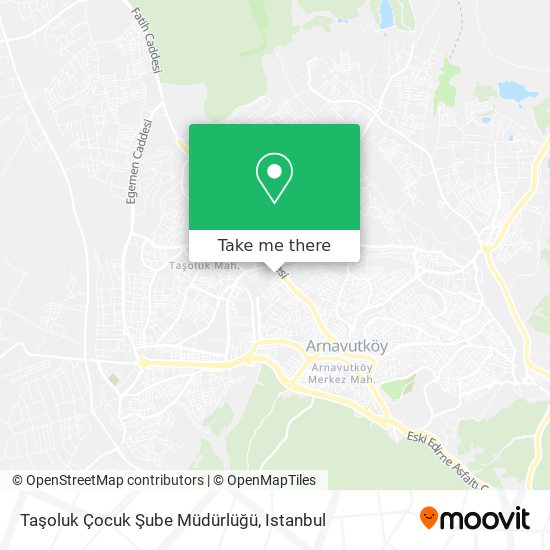 Taşoluk Çocuk Şube Müdürlüğü map