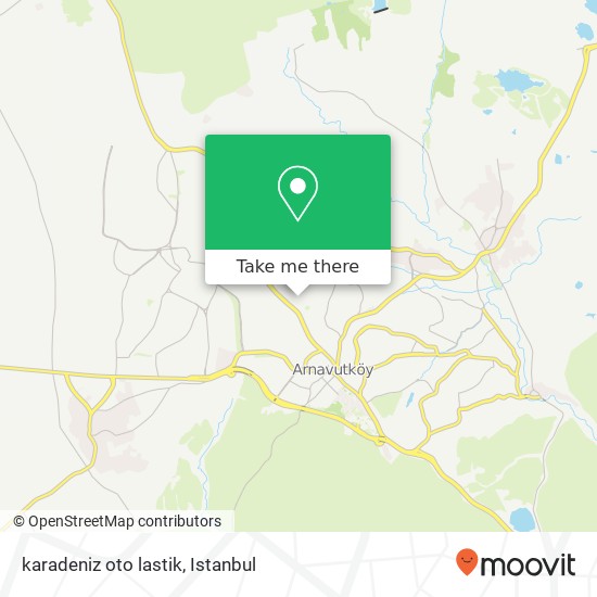 karadeniz oto lastik map