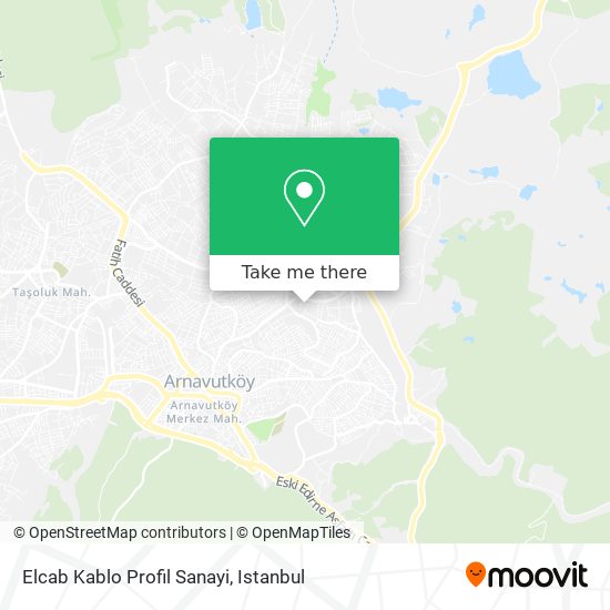 Elcab Kablo Profil Sanayi map