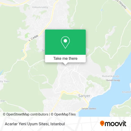 Acarlar Yeni Uyum Sitesi map