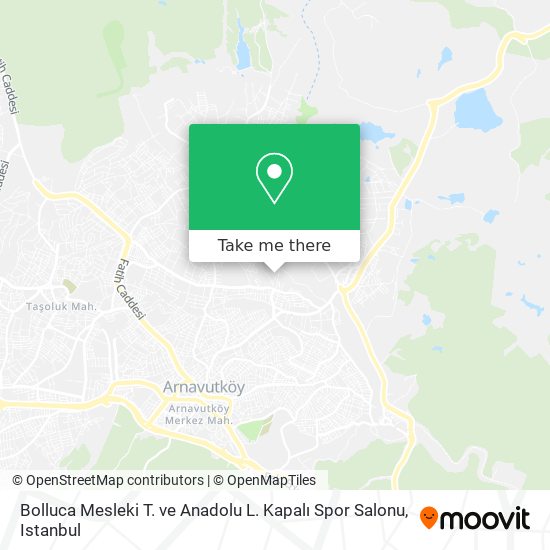 Bolluca Mesleki T. ve Anadolu L. Kapalı Spor Salonu map