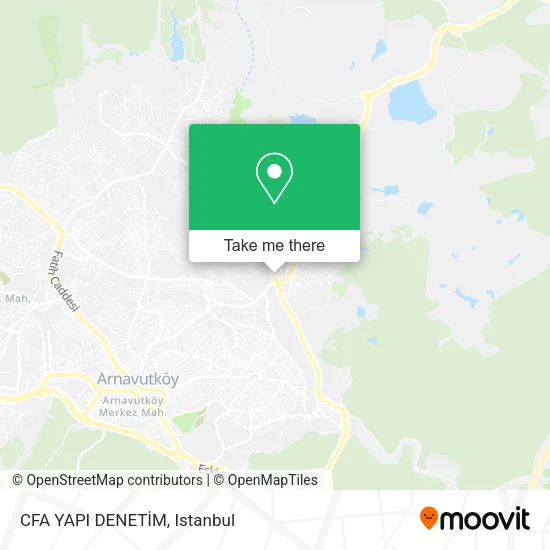 CFA YAPI DENETİM map