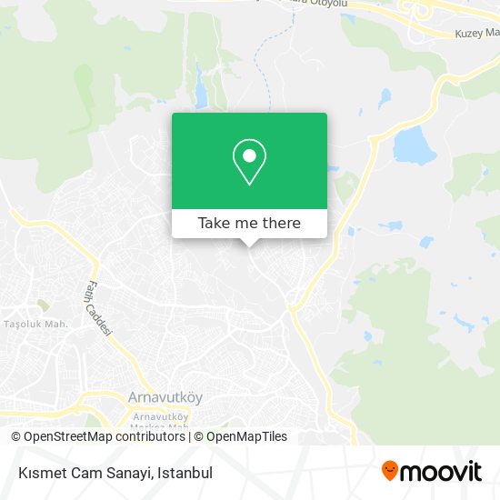 Kısmet Cam Sanayi map