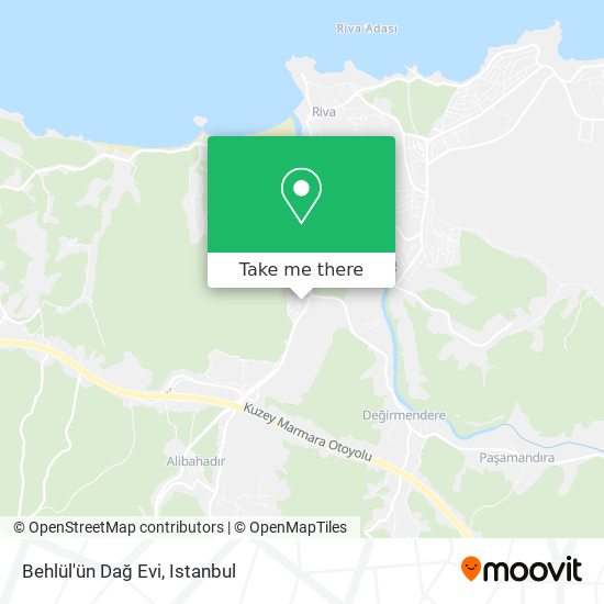 Behlül'ün Dağ Evi map